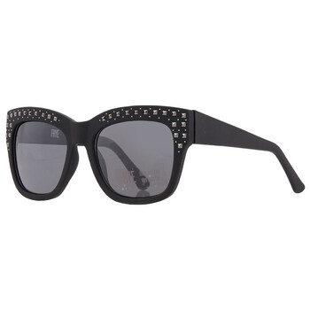 40847FRY009 Smoke Cat Eye Ladies Sunglasses 10254834.FRY BLKSMK