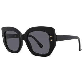 44496FRY001 Smoke Butterfly Ladies Sunglasses 10254823.FRY BLKSMK