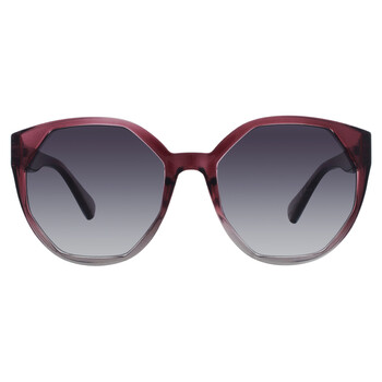 Smoke Oval Ladies Sunglasses 10260431.COM PRPSMK 53 Smoke Oval Ladies Sunglasses 10260431.COM PRPSMK 53