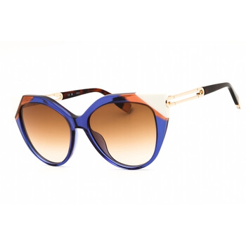 Furla Ladies Purple Cat Eye Sunglasses SFU508 190605316658  display picture 3