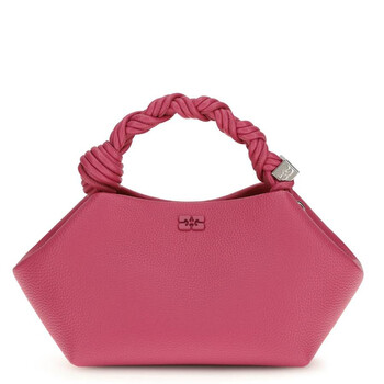 Ganni Hobo Mini Grained B2070028 098 CHALK PINK 868 5715897014256