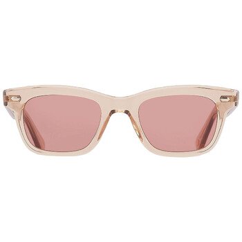 GROVE SUN Bordeaux Rectangular Sunglasses 2143 BRE/BOR 48