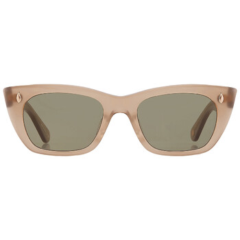 WEBSTER SUN Green Cat Eye Sunglasses 2138 CHANT/GRN 49