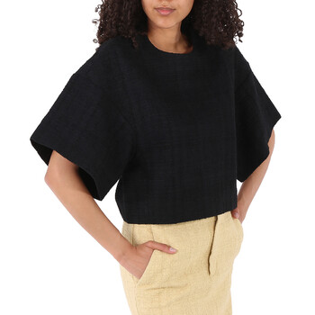 Ladies Black Vlad Cropped Top