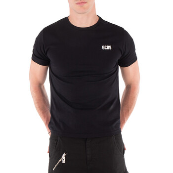 Gcds Black Logo Lounge Cotton T-Shirt, Size X-Small
