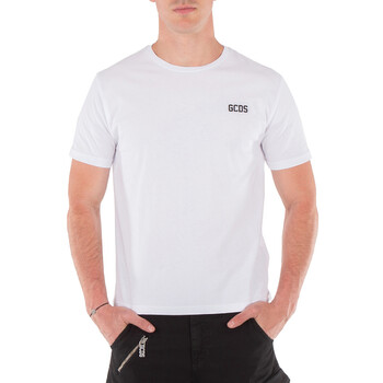 Fendi Embroidered Logo Crew Neck T-Shirt, Size Small FY0894