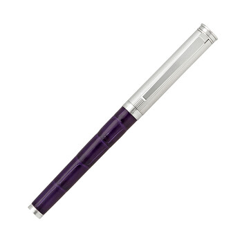 Bespoke All Purple Alligator Fountain Pen