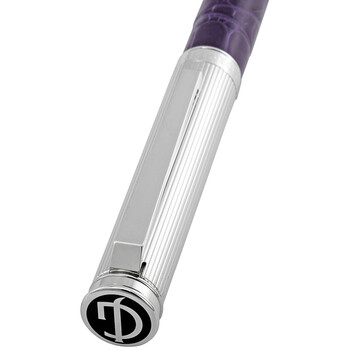 Bespoke Purple Alligator Ballpoint Pen