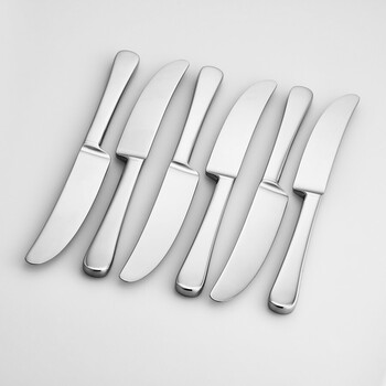  ジョージジェンセンナイフ 6本セット Georg Jensen Jean Nouvel Stainless Steel Dinner Knife Set 6 Pieces