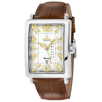 Avenue Of Americas Automatic White Dial Men's Watch 15015