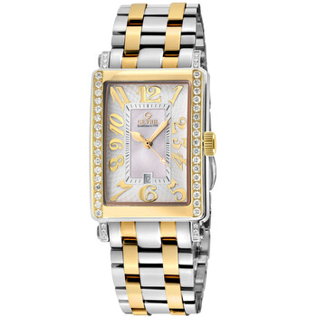 Avenue of Americas Mini Diamond Quartz Ladies Watch 7544YEB