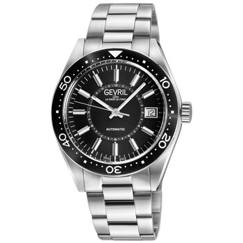 Gevril Belmont GMT Automatic Green Dial Men's Watch 42202B