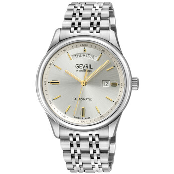 Gevril Excelsior Automatic Black Dial Men's Watch 48205B