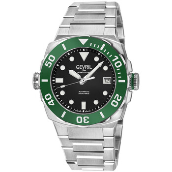 Gevril Fortuna Automatic Black Dial Men's Watch 47405B