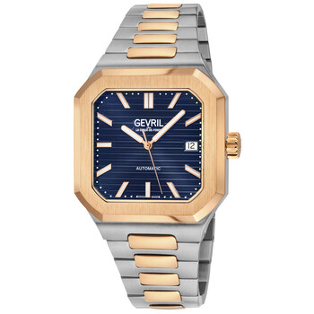 Gevril Grand Concourse Blue Dial Men's Watch 41301 840840150844