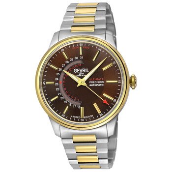Guggenheim Automatic Brown Dial Men's Watch 49206B