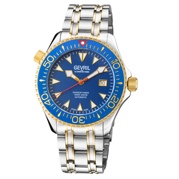 Hudson Yards Automatic Blue Dial Men's Watch 48803
