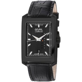 Manhattanhenge Automatic Black Dial Men's Watch 371.65.32