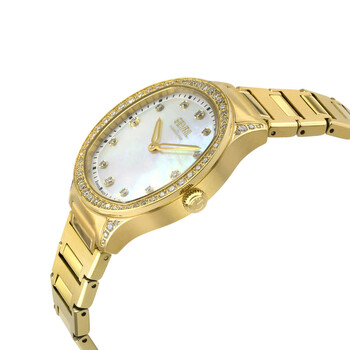 Morcote Diamond Mother of Pearl Dial Ladies Watch 10221B