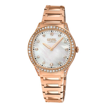 Morcote Diamond Mother of Pearl Dial Ladies Watch 10251B
