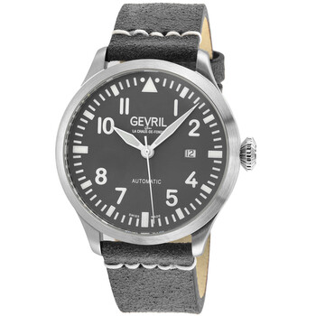 Gevril Vaughn Automatic Black Dial Men's Watch 43512 840840149169