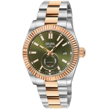 Gevril West Village Automatic Black Dial Men's Watch 48988B