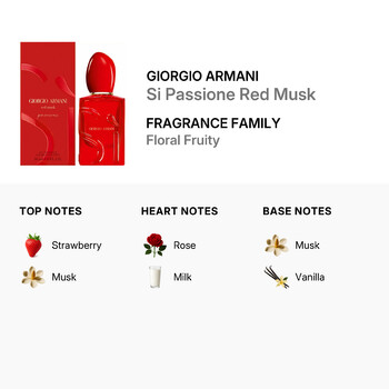 Ladies Si Passione Red Musk EDP Spray 1.6 oz Fragrances 3614274459708
