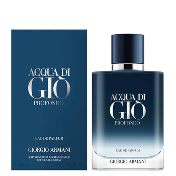 Men's Acqua di Gio Profondo EDP Spray 3.4 oz Fragrances 3614273953849