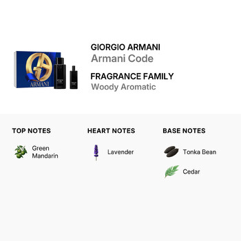 Men's Armani Code Gift Set Fragrances 3614274109962