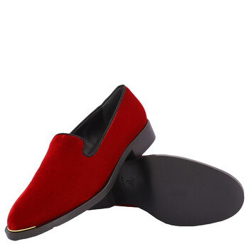 Lyidia Velvet-Effect Loafers