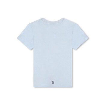 Boys Logo Print Cotton T-Shirt