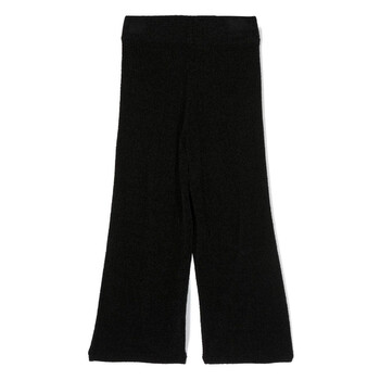 Kids Logo Embroidered Wide Leg Trousers