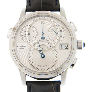 Glashutte Panomaticchrono Automatic Silver Dial Unisex Watch 19501030304 1-95-01-03-03-04