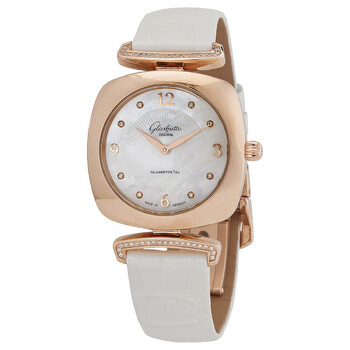 Glashutte Pavonina Diamond Mother of Pearl Dial Ladies Watch 103-02-04-05-30
