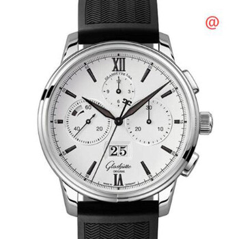 Glashutte Senator Chronograph Automatic White Dial Men's Watch 1-37-01-05-02-33