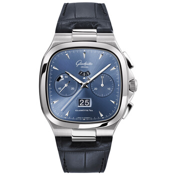Glashutte Seventies Chronograph Panorama Date Automatic Blue Dial Men's Watch 37-02-03-02-30 Glashutte Seventies Chronograph Panorama Date Automatic Blue Dial Men's Watch 37-02-03-02-30