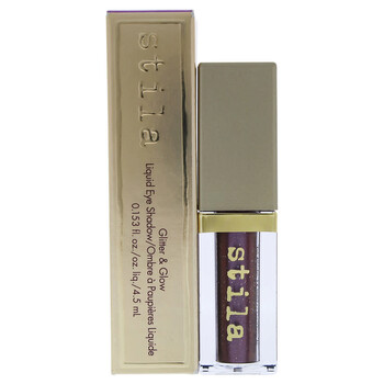 Glitter and Glow Liquid Eye Shadow - Plum On by Stila for Women - 0.153 oz Eye Shadow