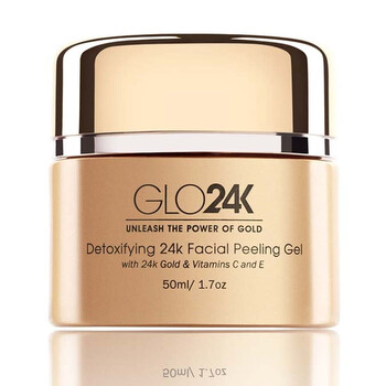 Detoxifying 24K Facial Peeling Gel With 24K Gold & Vitamins C And E 1.7 oz Skin Care 680196962476