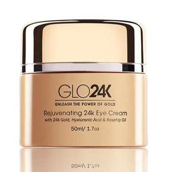 Rejuvenating 24k Eye Cream-with 24k Gold, Hyaluronic Acid & Rosehip Oil 1.7 oz Skin Care 680196962513 Rejuvenating 24k Eye Cream-with 24k Gold, Hyaluronic Acid & Rosehip Oil 1.7 oz Skin Care 680196962513