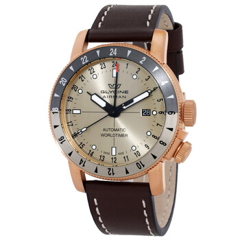 Glycine Airman Automatic Brown Dial Men's Watch GL0166