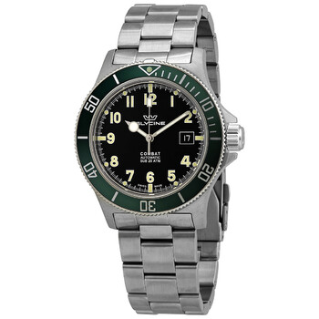 Combat Sub Automatic Black Dial Men's Watch GL0253