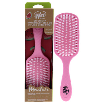 Go Green Oil Infused Shine Brush - Watermelon Seed Oil by Wet Brush for Unisex - 1 Pc Hair Brush Go Green Oil Infused Shine Brush - Watermelon Seed Oil by Wet Brush for Unisex - 1 Pc Hair Brush
