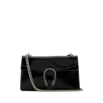 Gucci Black Leather Shoulder Bag 855371AAFS11000 - Handbags - Jomashop