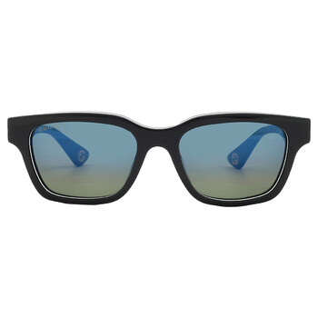 Blue Gradient Square Men's Sunglasses GG1641SA 003 53