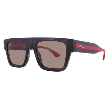 【GUCCI】本日夜限定価格⭐︎グッチ⭐︎サングラス sunglasses Gucci Grey Browline Men's Sunglasses GG1868S 001 53 889652531311