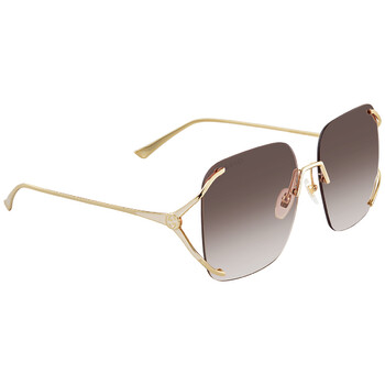 Valentino Garavani Brown Gradient/Gold Flash Irregular 