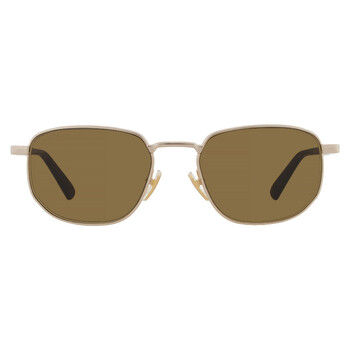 Gucci Brown Rectangular Men's Sunglasses GG1495S 002 56