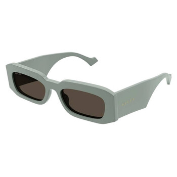 Brown Rectangular Unisex Sunglasses GG1426S 004 54