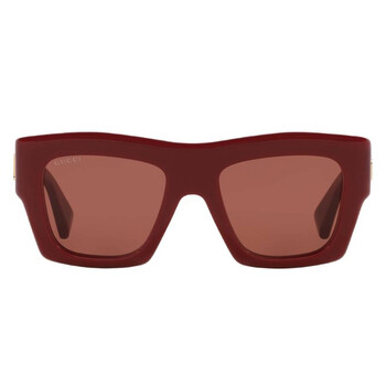 サングラス GUCCI Woman Sunglasses Brown GG1860S 002 Gucci GG1860S 002 Havana Sunglasses for Woman – LookerOnline