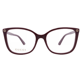 Demo Cat Eye Ladies Eyeglasses GG0026O 012 53 Demo Cat Eye Ladies Eyeglasses GG0026O 012 53